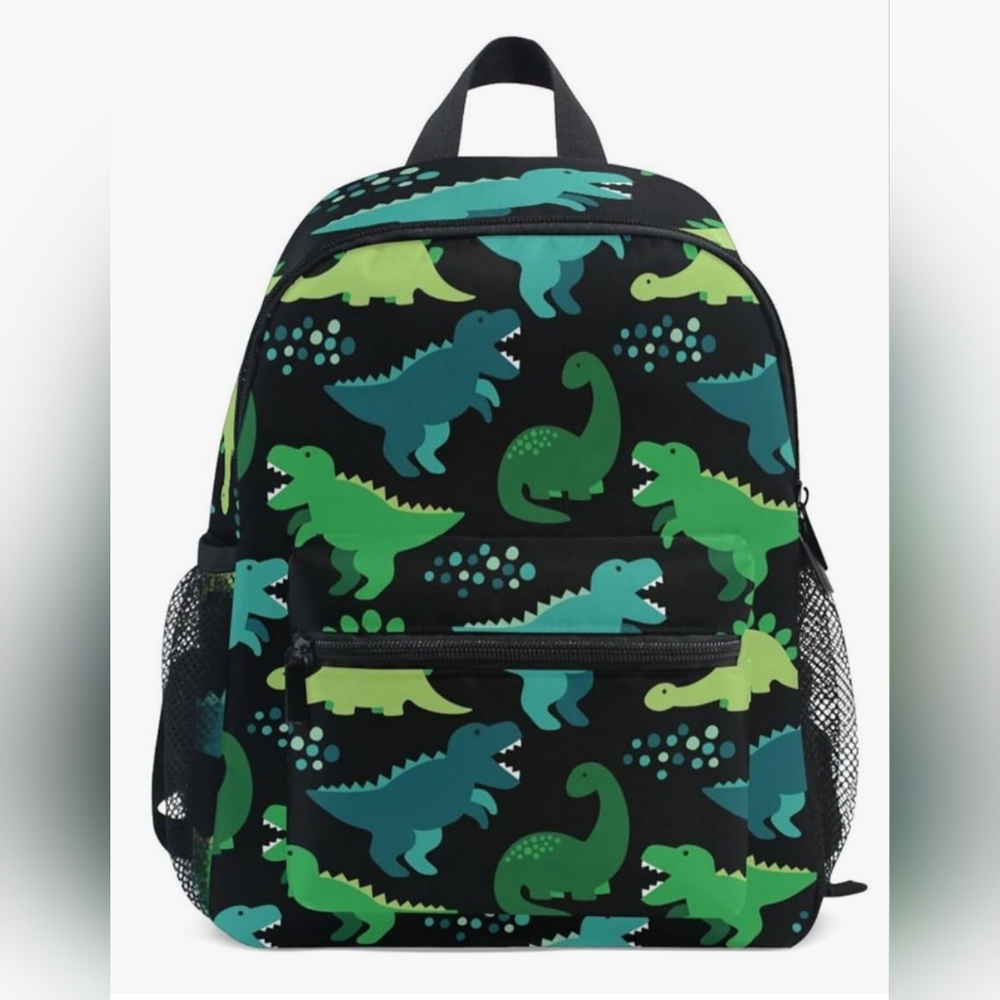 Dinosaur Print Kids Toddler Preschool Daycare Backpack